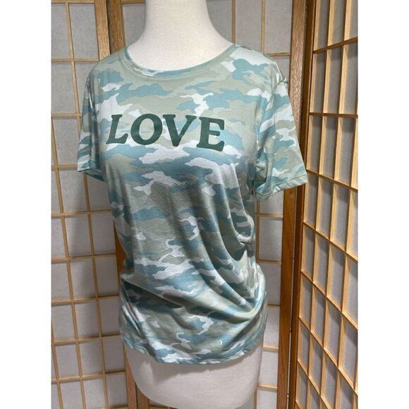 Nine West Sm LOVE Camo Tee - Picture 7 of 13